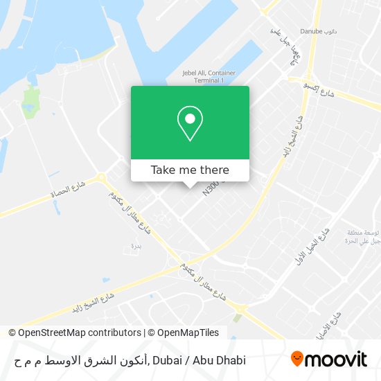 أنكون الشرق الاوسط م م ح map