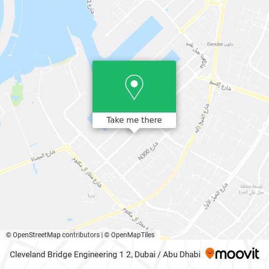 Cleveland Bridge Engineering 1 2 map