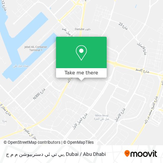 بي تي ئي دستربيوشن م م ح map