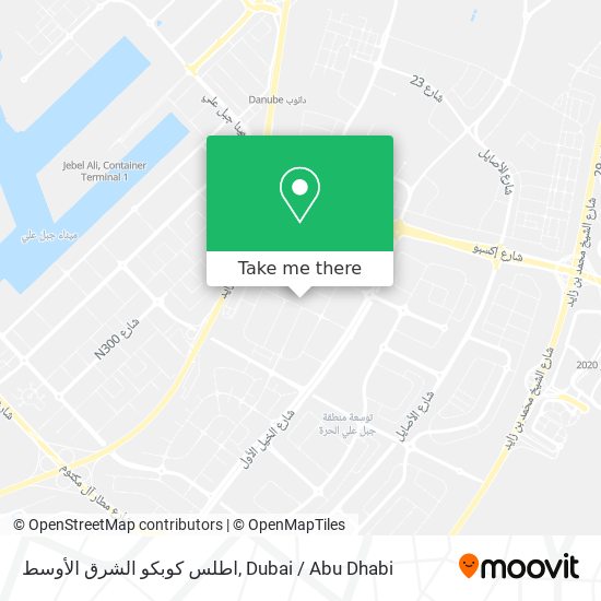 اطلس كوبكو الشرق الأوسط map