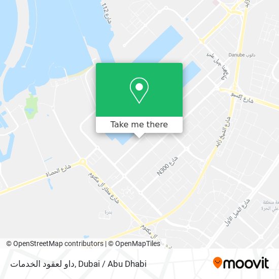 داو لعقود الخدمات map