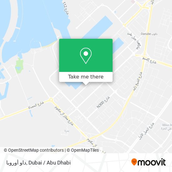 داو أوروبا map