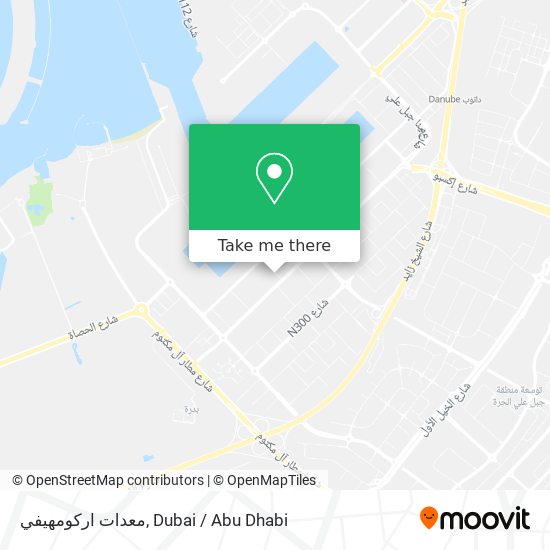 معدات اركومهيفي map