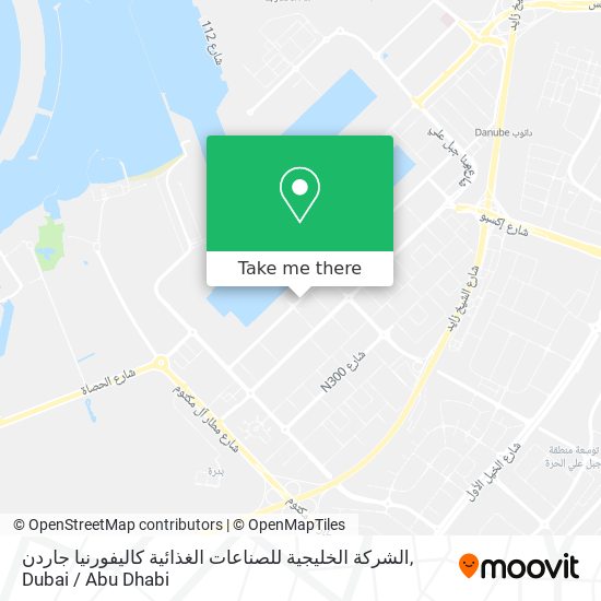 الشركة الخليجية للصناعات الغذائية كاليفورنيا جاردن map