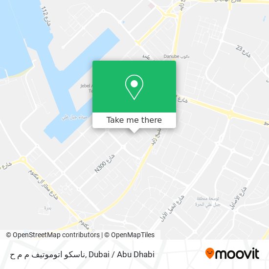 ناسكو اتوموتيف م م ح map