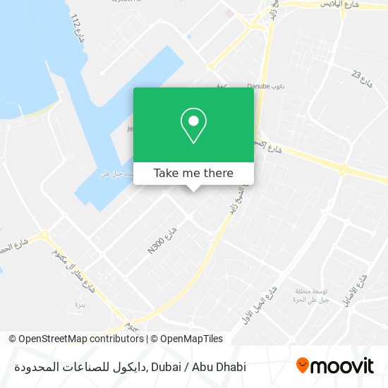 دايكول للصناعات المحدودة map