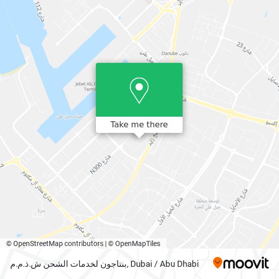 بنتاجون لخدمات الشحن ش.ذ.م.م map