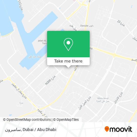 سامبرون map