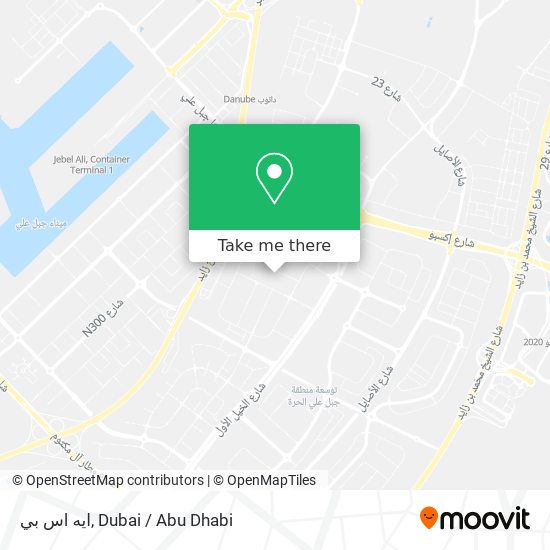 ايه اس بي map