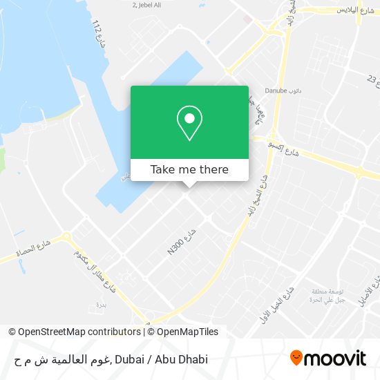 غوم العالمية ش م ح map