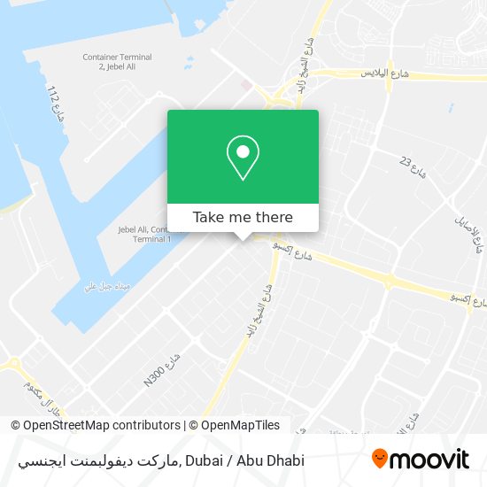 ماركت ديفولبمنت ايجنسي map