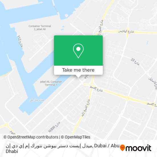 ميدل إيست دستر بيوشن نتورك إم إي دي إن map