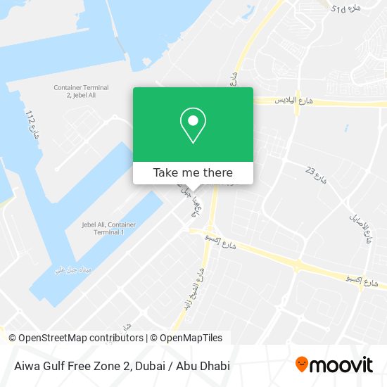 Aiwa Gulf Free Zone 2 map