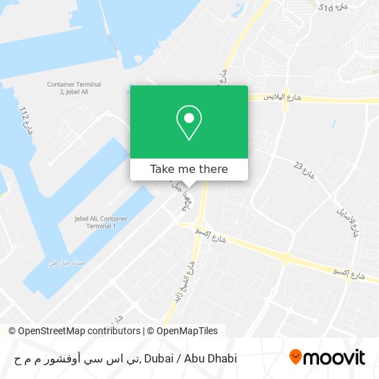 تي اس سي أوفشور م م ح map