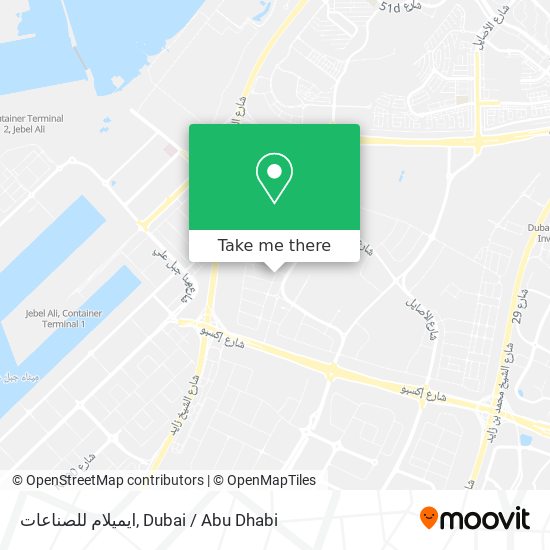 ايميلام للصناعات map