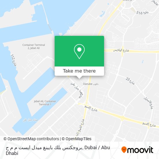 بروجكتس بلك بايبنغ ميدل ايست م م ح map