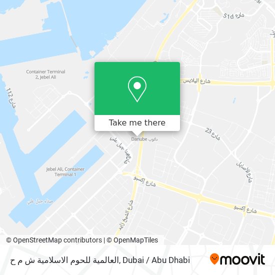 العالمية للحوم الاسلامية ش م ح map