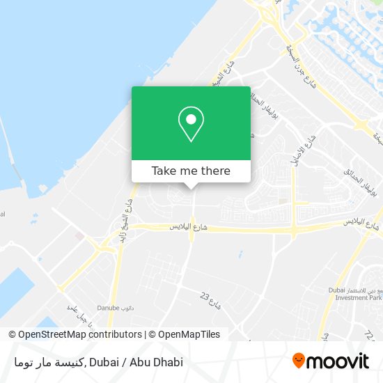 كنيسة مار توما map