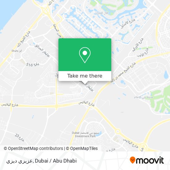 عزيزي ديزي map