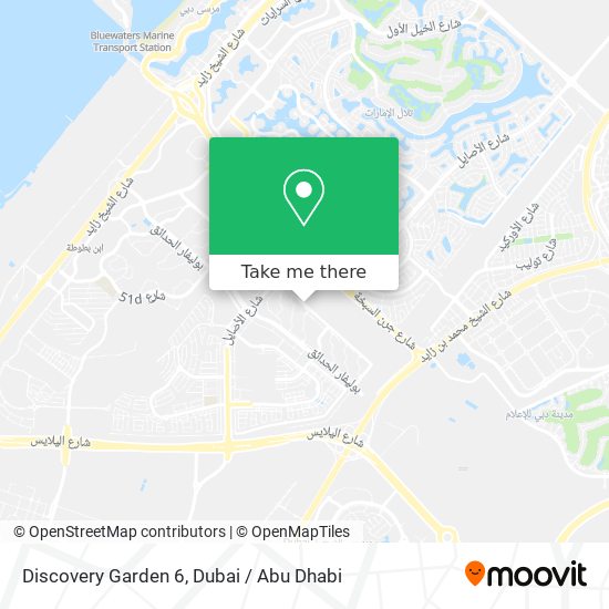 Discovery Garden 6 map