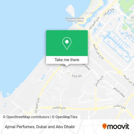 Ajmal Perfumes map