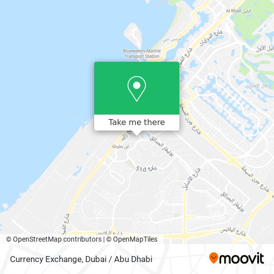 Currency Exchange map