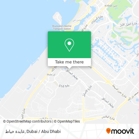 عايدة خياط map