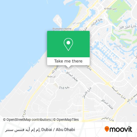 إم إم أيه فتنس سنتر map