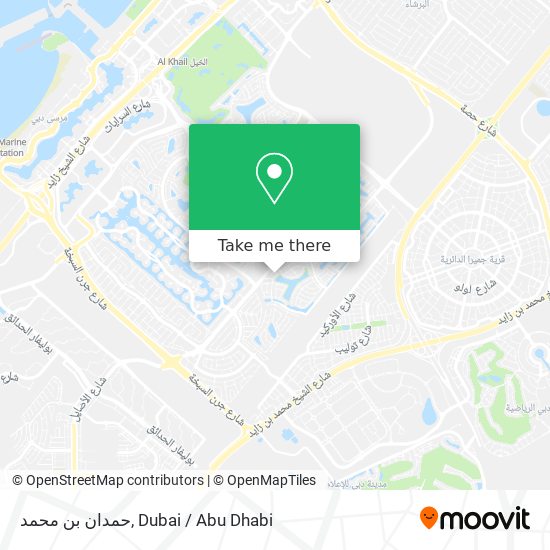 حمدان بن محمد map