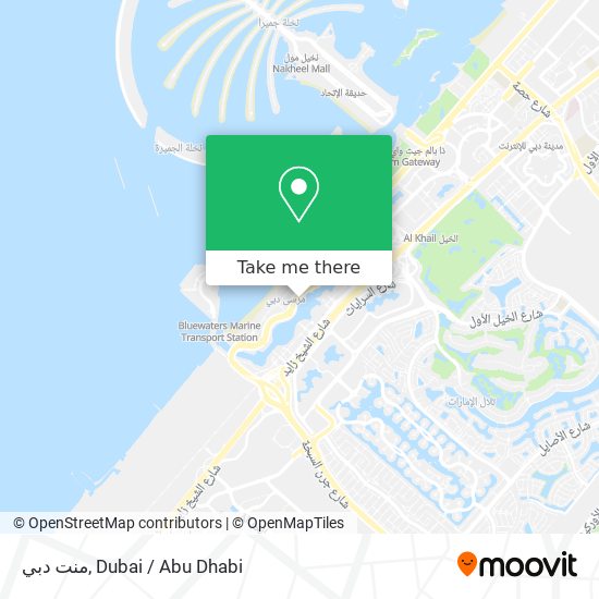 منت دبي map