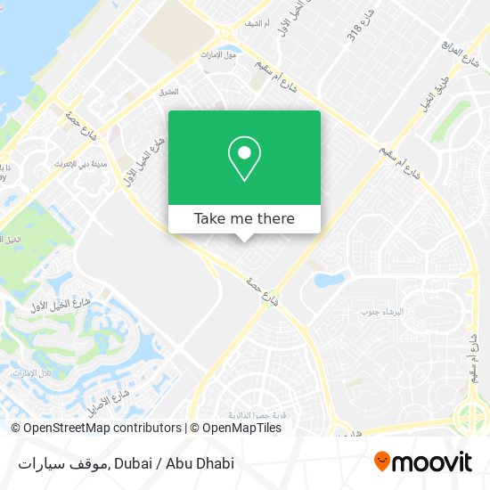 موقف سيارات map