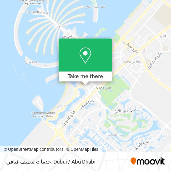 خدمات تنظيف فيافي map