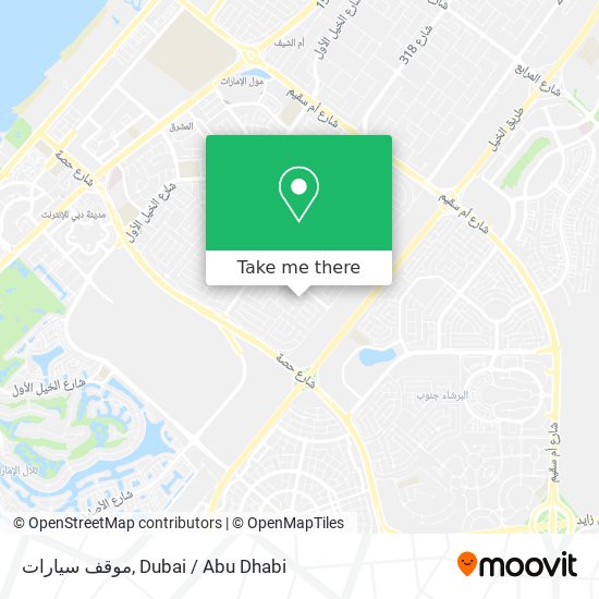 موقف سيارات map