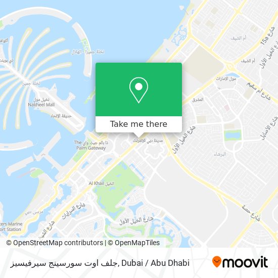 جلف اوت سورسينج سيرفيسيز map