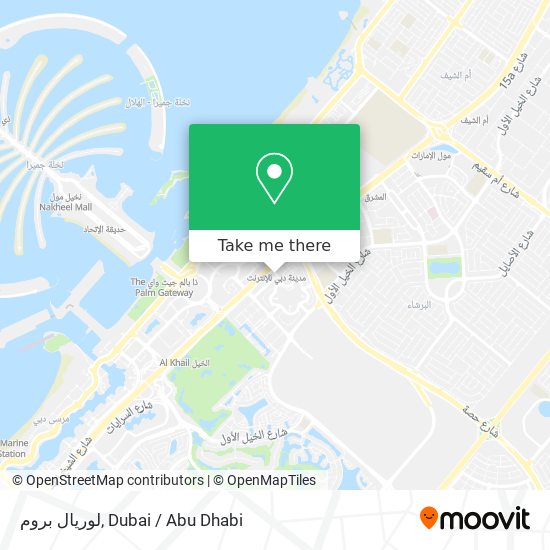 لوريال بروم map