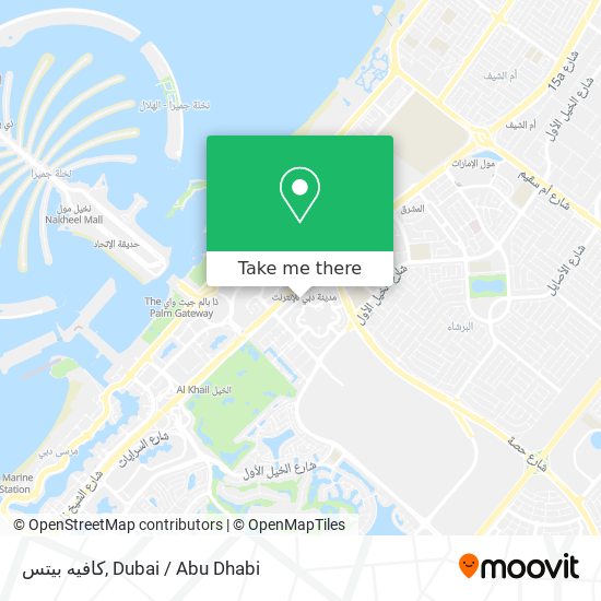 كافيه بيتس map