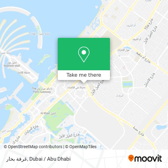 غرفة بخار map