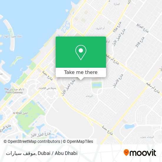 موقف سيارات map