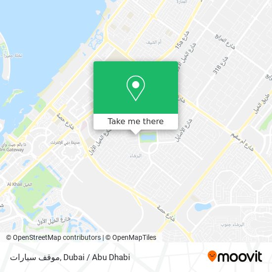 موقف سيارات map