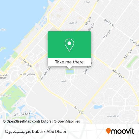 هوليستيك يوغا map