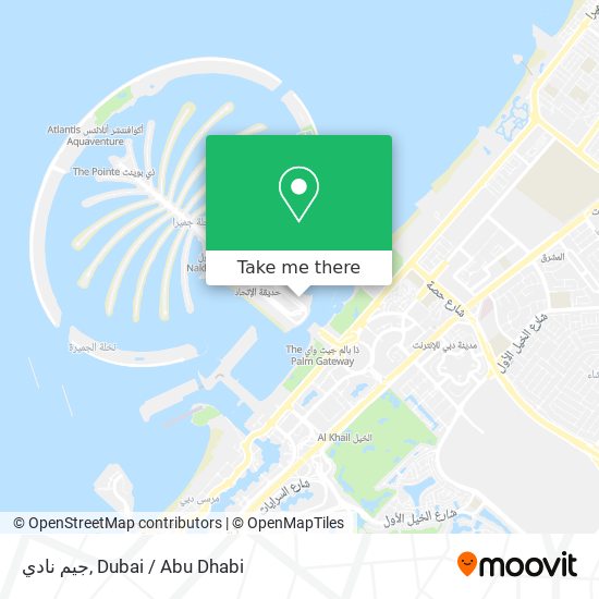 جيم نادي map