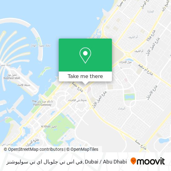 في اس تي جلوبال اي تي سوليوشنز map