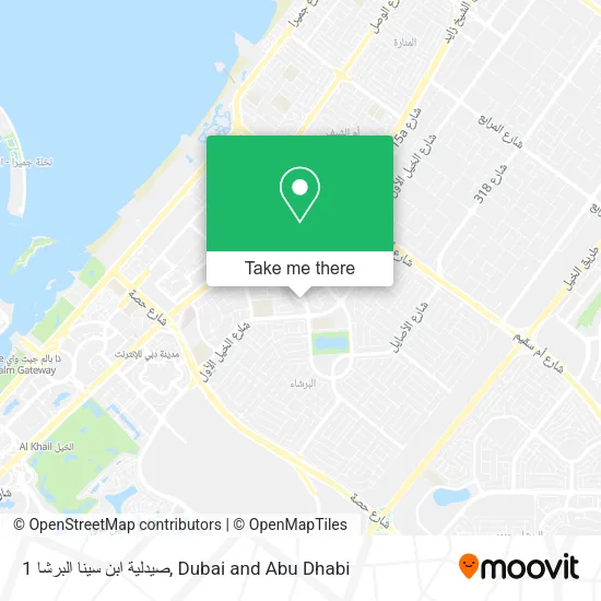 صيدلية ابن سينا البرشا 1 map