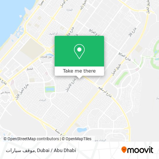 موقف سيارات map