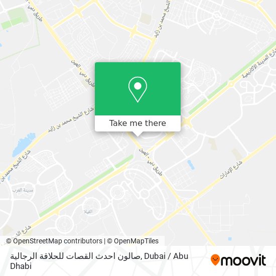 صالون احدث القصات للحلاقة الرجالية map