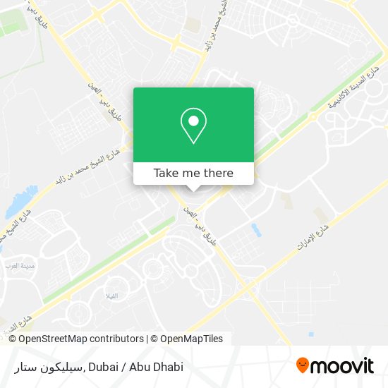 سيليكون ستار map