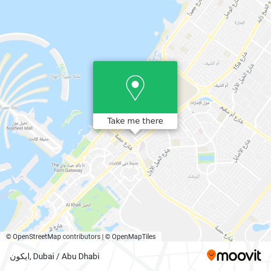 ايكون map