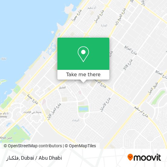 فلكناز map