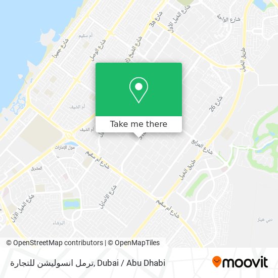 ترمل انسوليشن للتجارة map