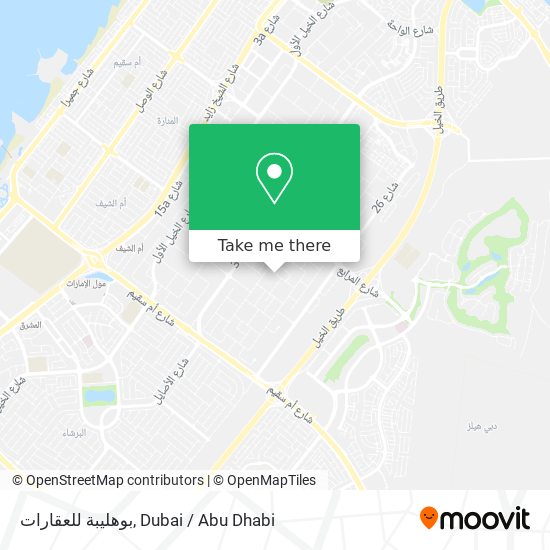 بوهليبة للعقارات map